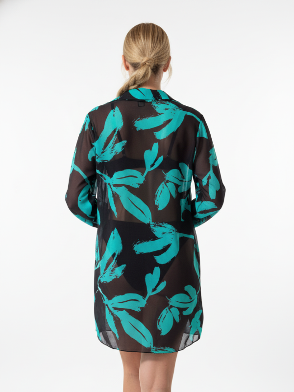 CONJUNTO DE PRAIA TROPICAL NAVY