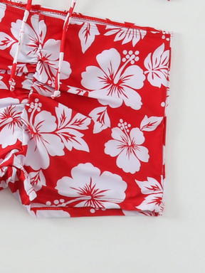 CONJUNTO DE PRAIA EXOTIC RED