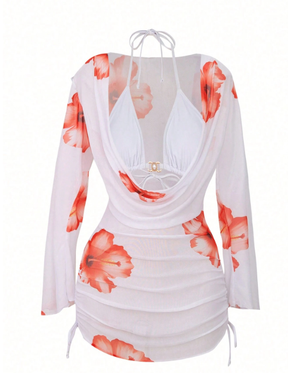 CONJUNTO DE PRAIA WHITE GARDEN