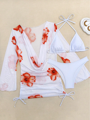 CONJUNTO DE PRAIA WHITE GARDEN